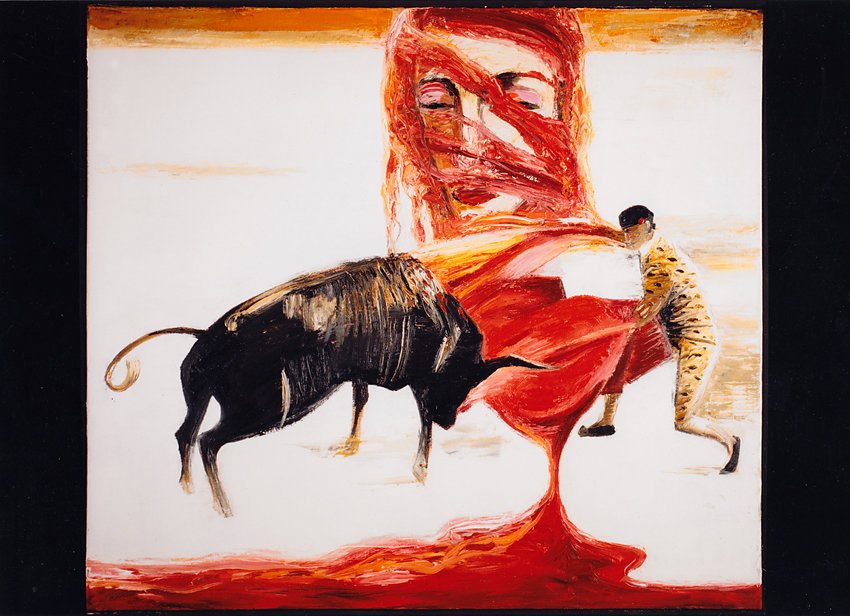 "Carmen", Öl/LW, 85x95, 1988