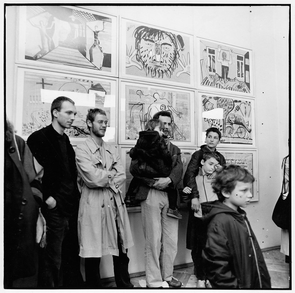 Ausstellung Galerie Nord, Dresden, 1985 /  © Th. Florschuetz