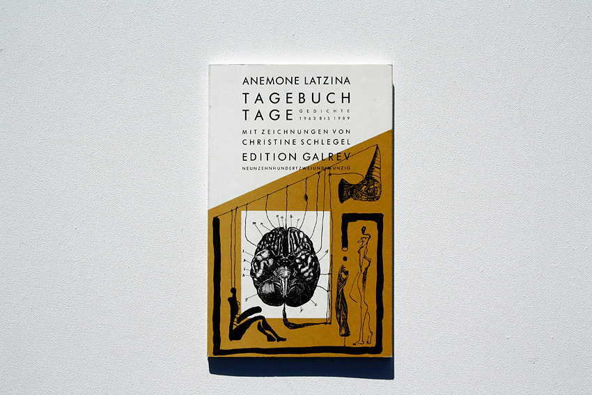 “Tagebuchtage“, Zeichnungen zu Gedichten von Anemone Laztina, Edition Galrev, Berlin 1992